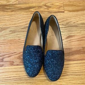 J.Crew sparkle loafers